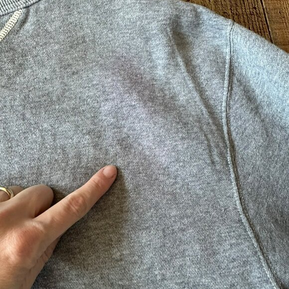 Polo Ralph Lauren RL-67 Jeans Co. Pullover Crewneck Sweater Mens X-Large Gray - Picture 6 of 6